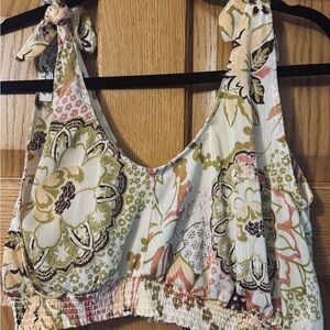 Floral Print Women's Top